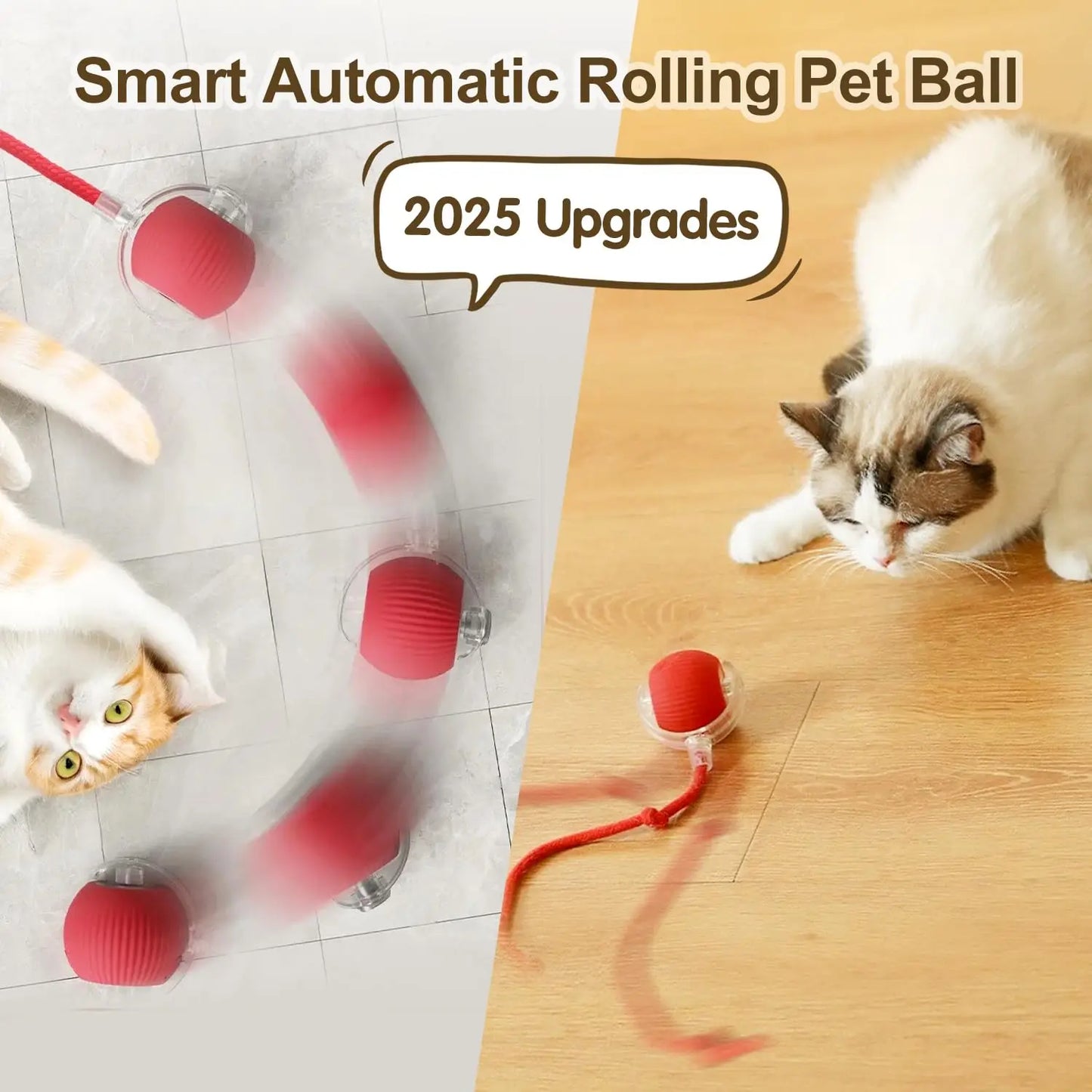Automatic Rolling Pet Ball