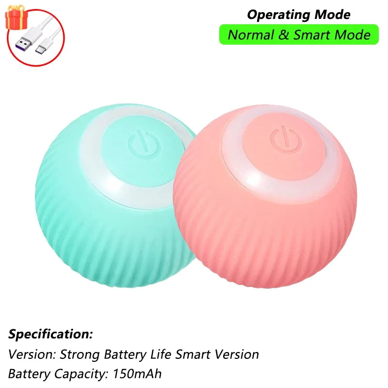 Automatic Rolling Pet Ball